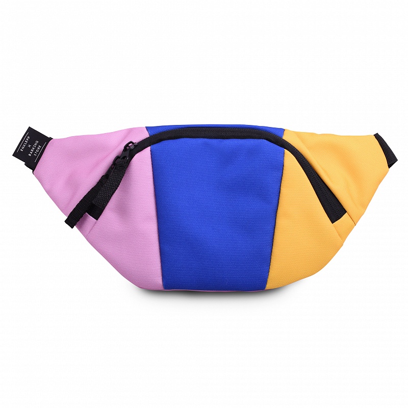 фото Сумка женская enklepp tarta waist bag розовый, синий, желтый