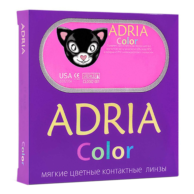 

Контактные линзы Adria Color green квартальные R 8,6 D -0,00 2 шт