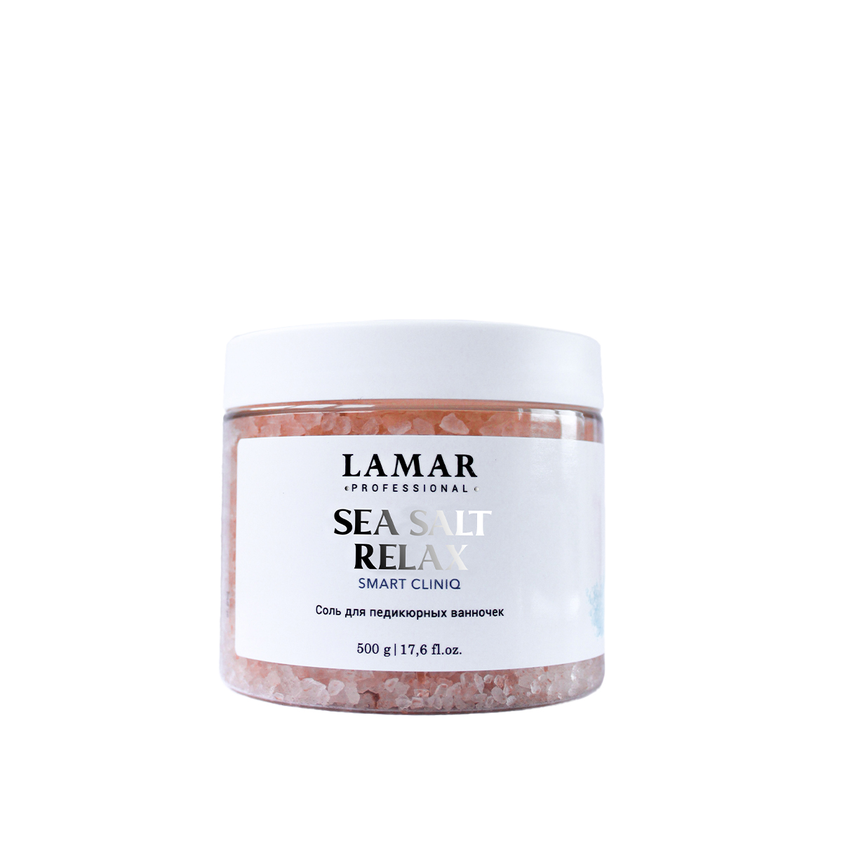 Соль для педикюрных ванночек Lamar Professional Sea salt relax 500 г depiltouch professional крем парафин лаванда exclusive series paraffin cream lavender