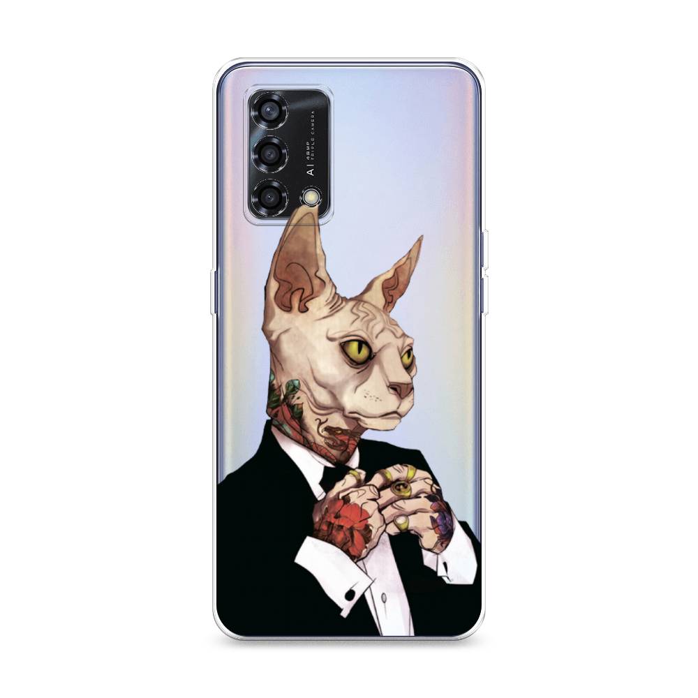 

Чехол Awog на Oppo Reno 6 Lite "Татуированный сфинкс", Разноцветный, 259550-7