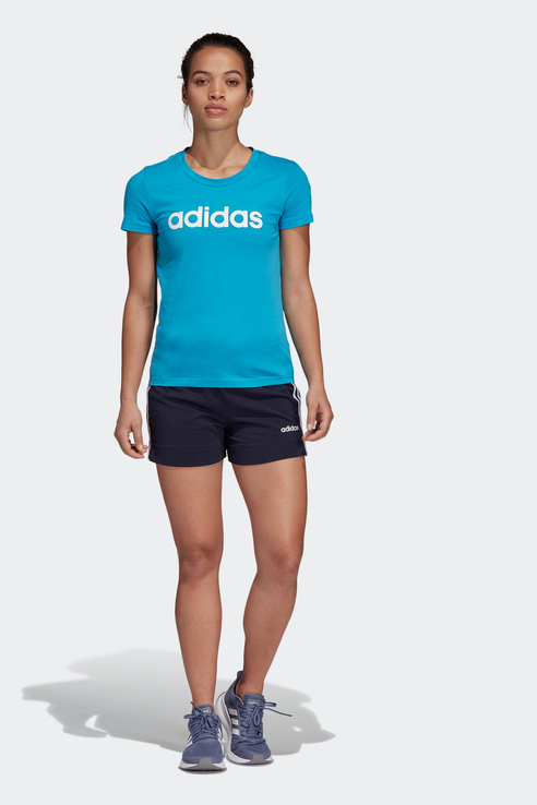 

Шорты женские Adidas DU0671 синие 38 RU, DU0671