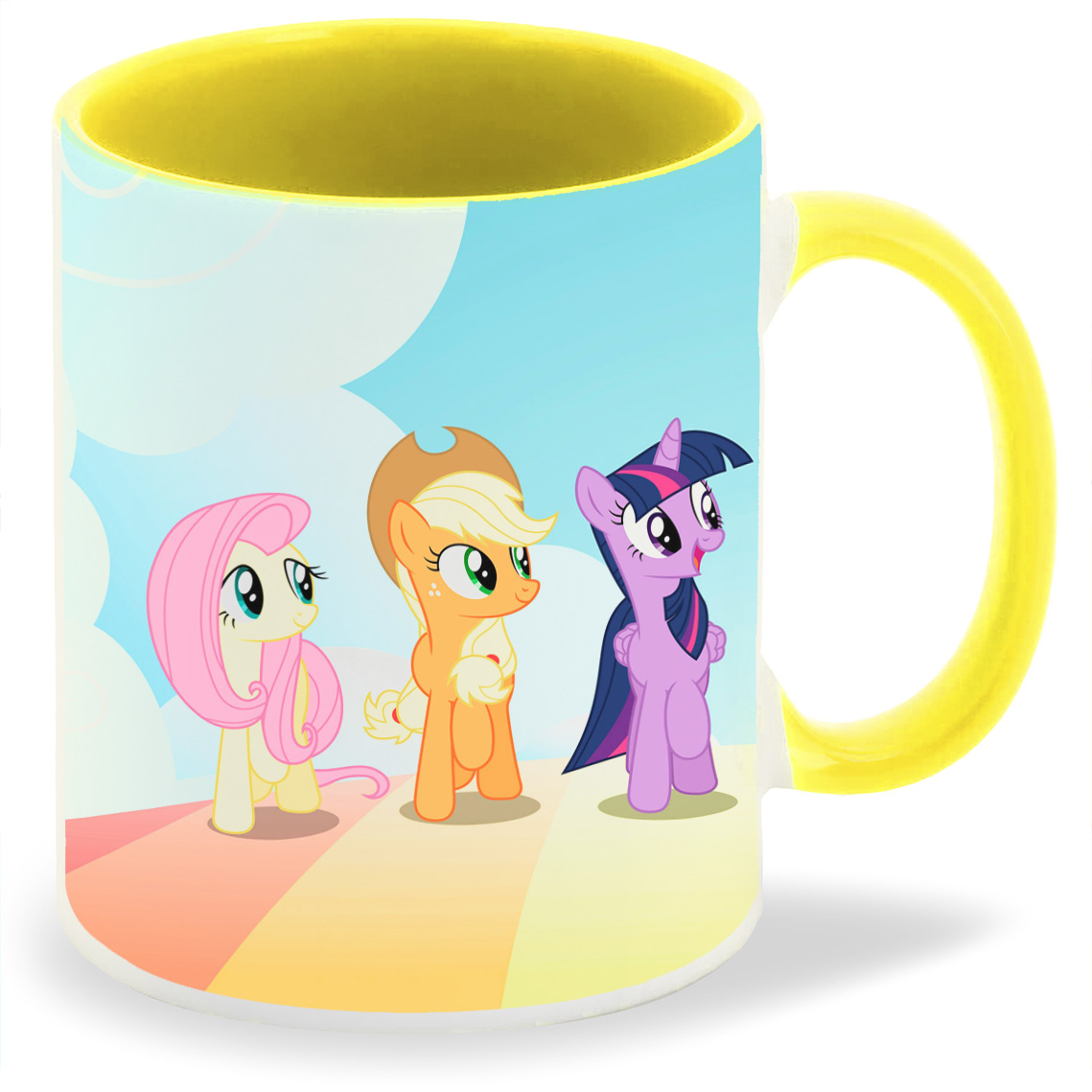 фото Кружка coolpodarok мульфильмы мой маленький пони my little poni (радуга)