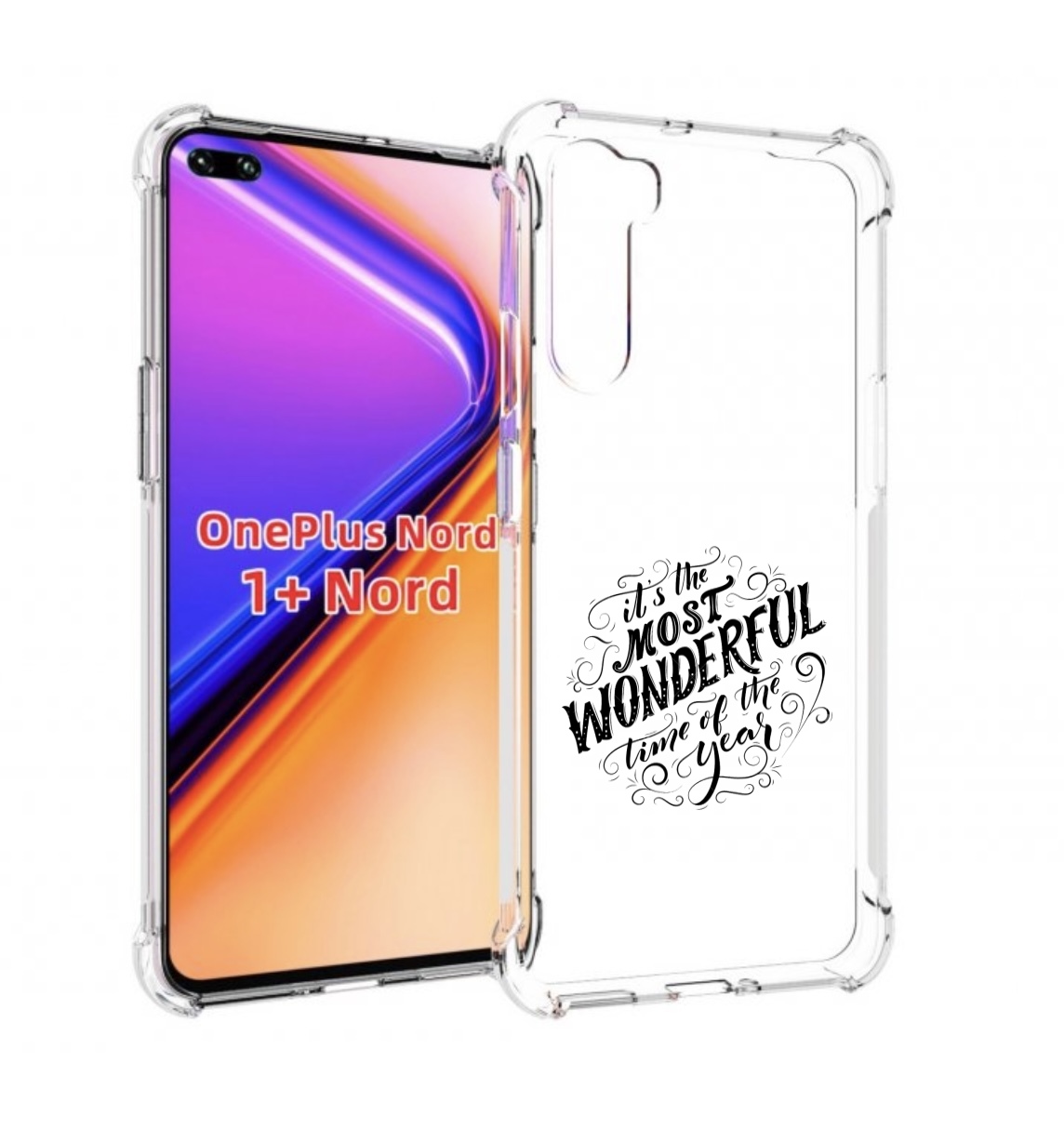 

Чехол MyPads Wonderful для OnePlus Nord / 1+ Nord (1ая версия), Прозрачный, Tocco