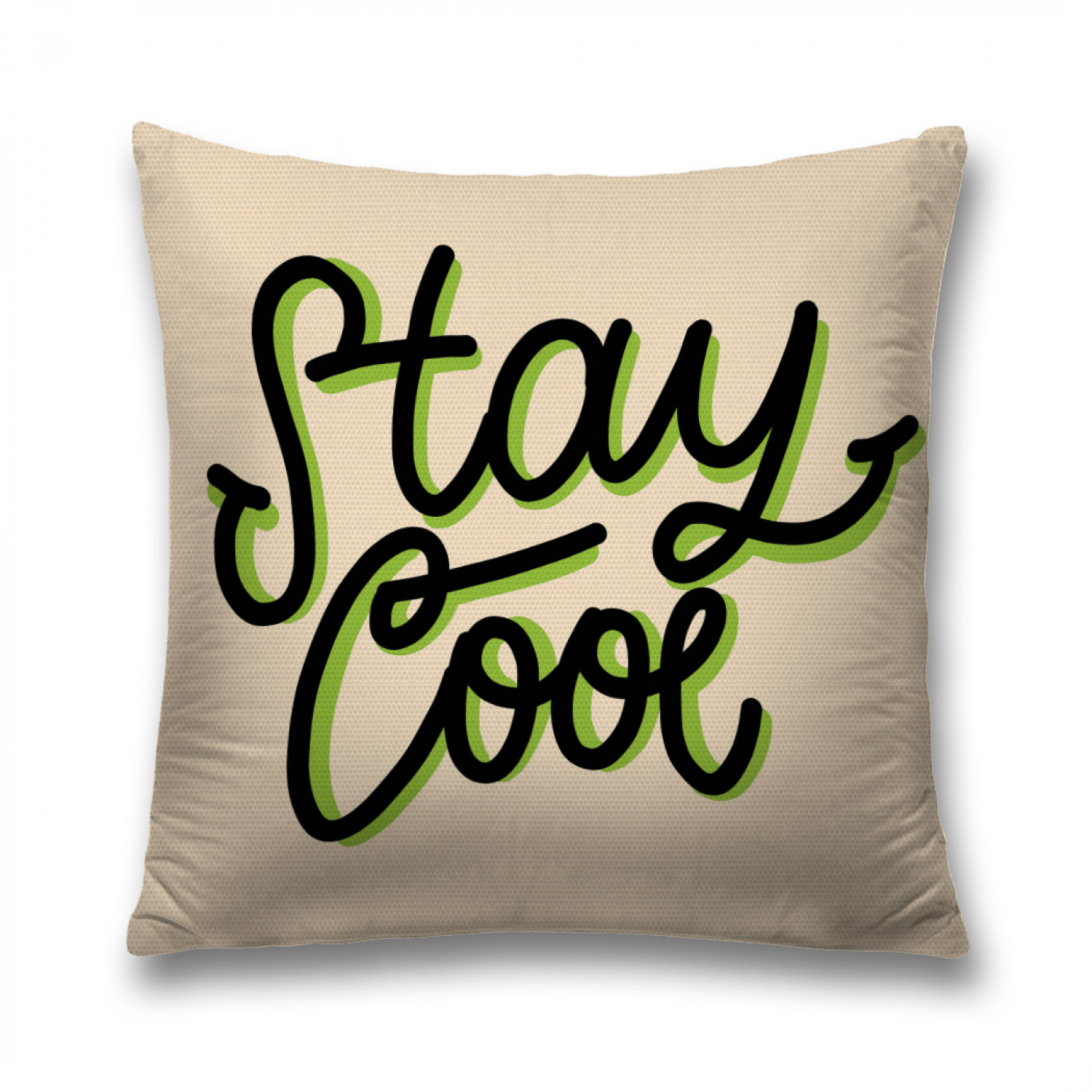 

Наволочка декоративная JoyArty "Моральная поддержка" на молнии, 45x45 см, Бежевый, Моральная поддержка