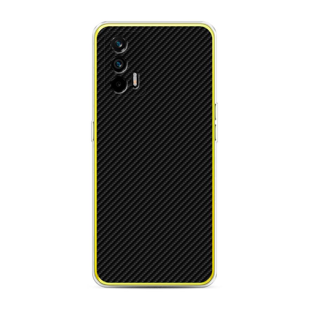 

Силиконовый чехол "Черный карбон" на Realme Q3 Pro, 256550-3