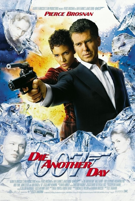 Постер к фильму Джеймс Бонд 20 - Умри, но не сейчас (Die Another Day) Оригинальный 68,6x