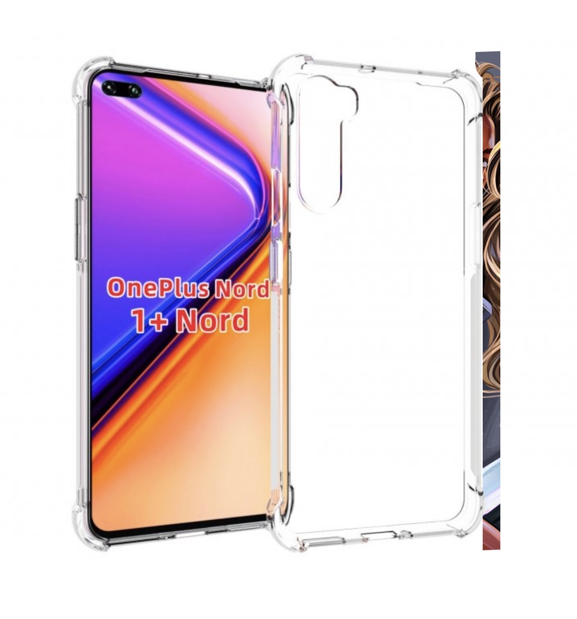 

Чехол MyPads craigos-art для OnePlus Nord / 1+ Nord (1ая версия), Прозрачный, Tocco