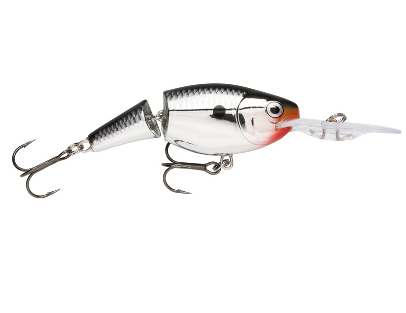 

Воблер Jointed Shad Rap JSR05-CH, Серебристый