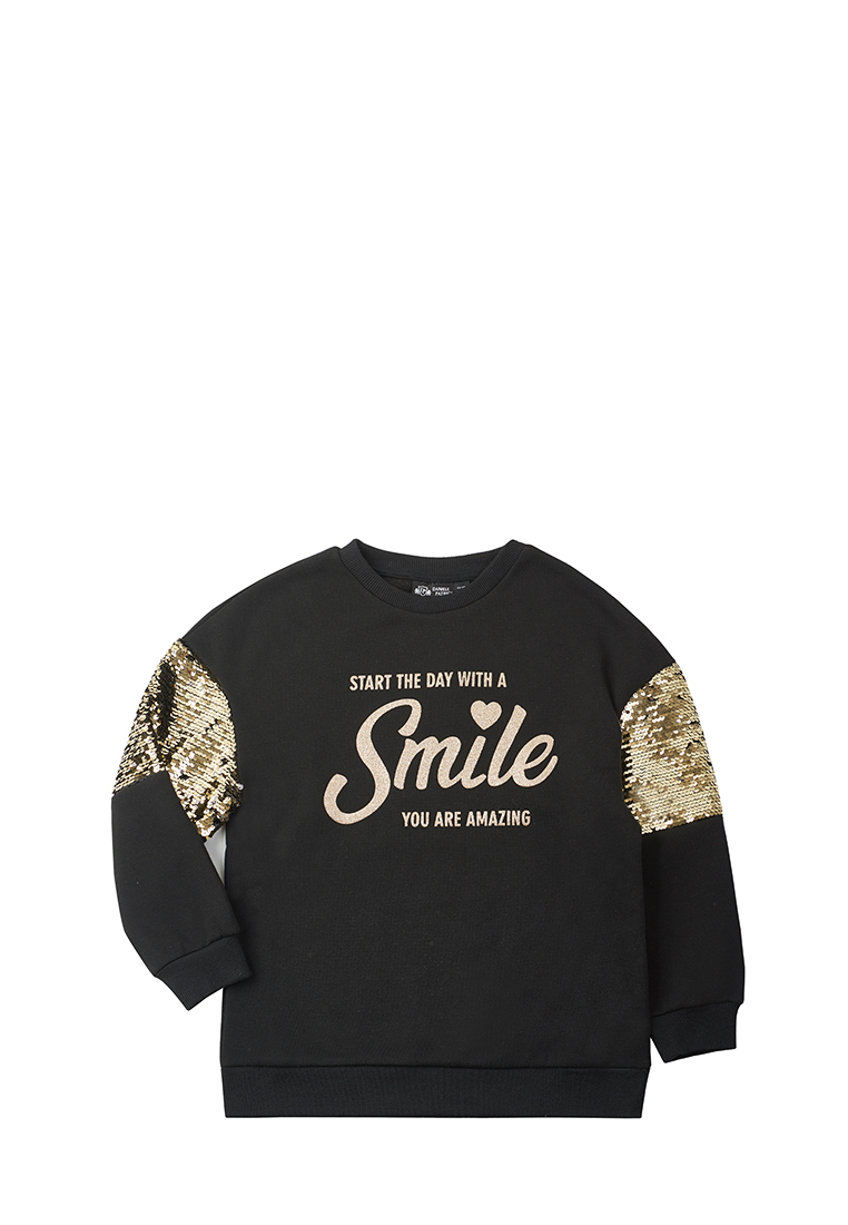 

Свитшот детский Daniele Patrici AW23C62103322, черный, 122, AW23C62103322