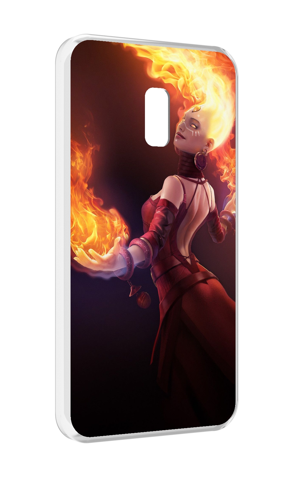 Чехол MyPads dota 2 Lina для Meizu 15