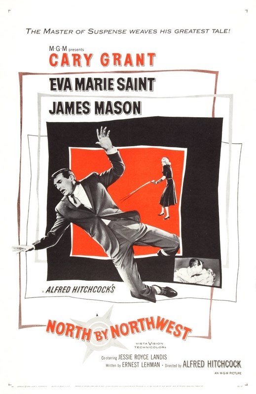 

Постер к фильму "На север через северо-запад" (North by Northwest) Оригинальный 68,6x101,6