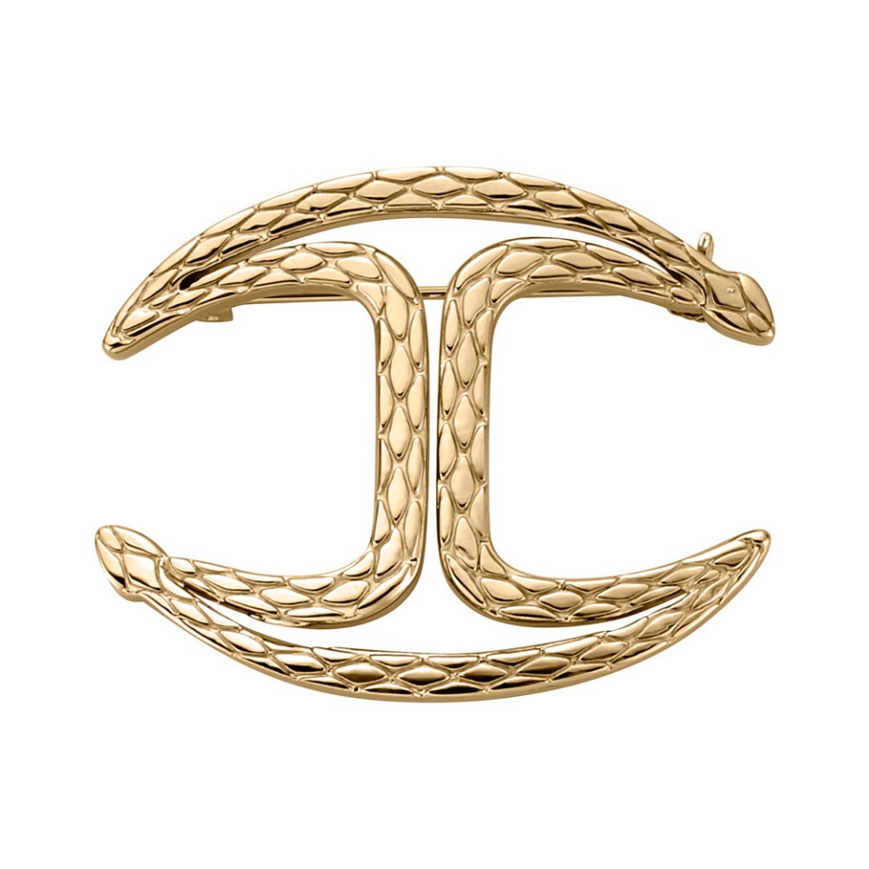 

Брошь из стали Just Cavalli JCBH00850200, LOGO