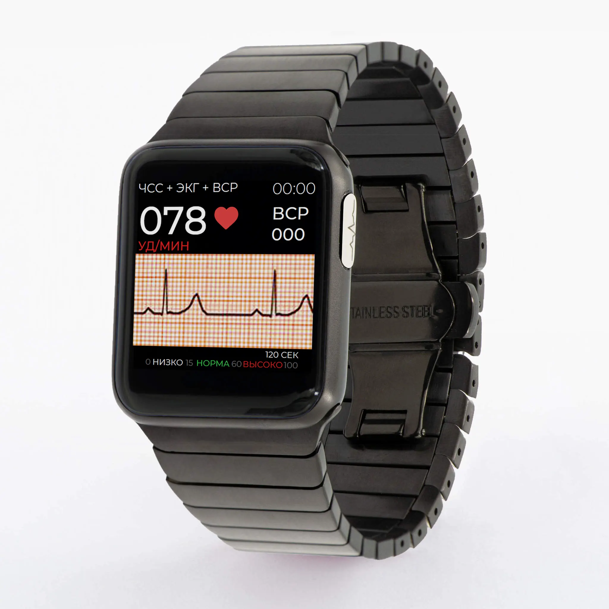 

Часы HEALTHBAND Health Watch Pro №5 Premium Strap чёрный, Черный, Health Watch Pro 5