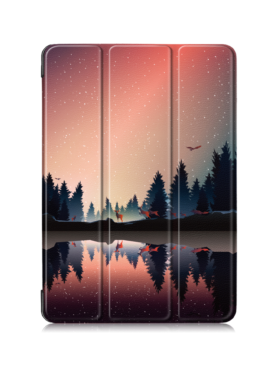 фото Чехол для планшета huawei matepad 2022, 2021, honor pad v6 (10.4") закат, с магнитом zibelino