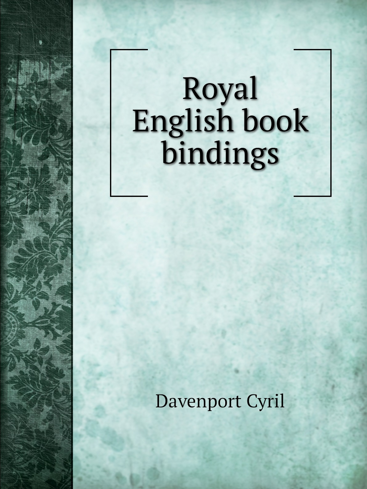 

Royal English book bindings