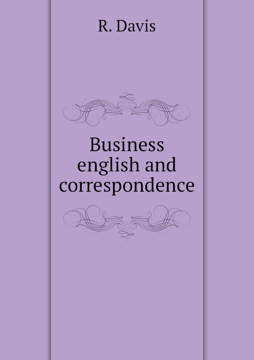 

Business english and correspondence