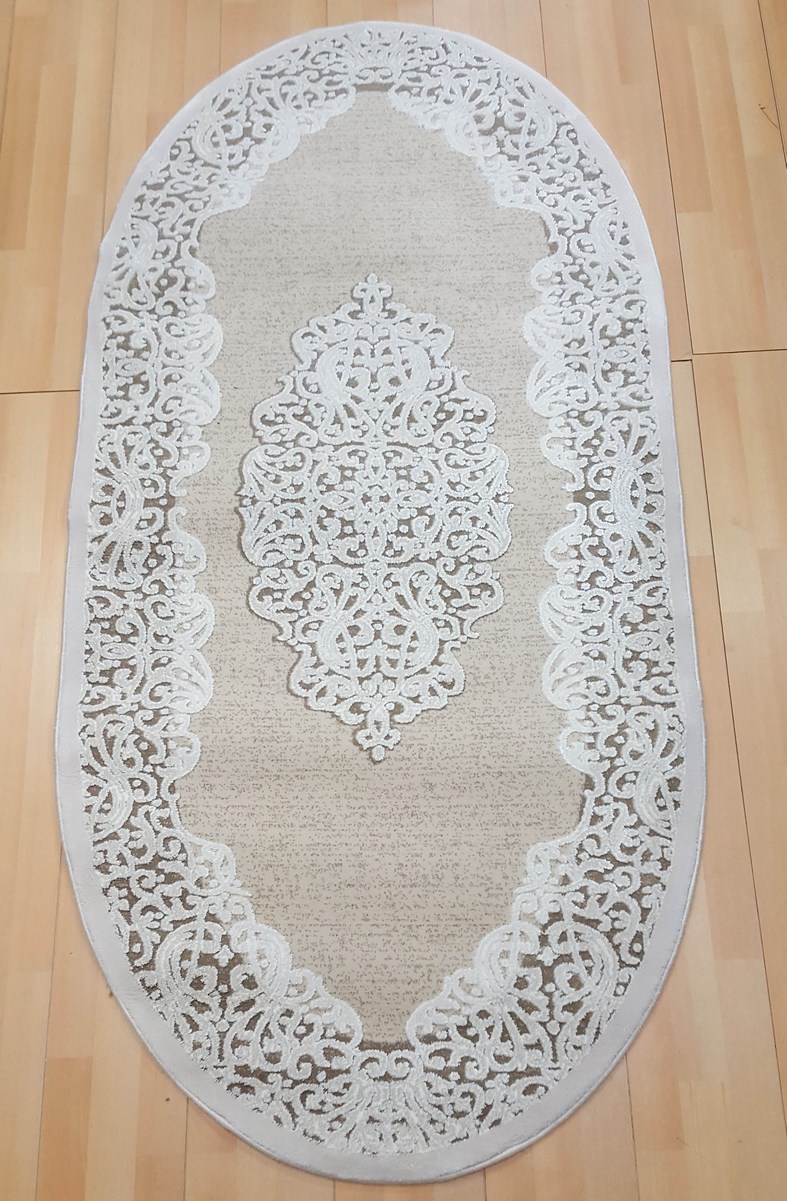 фото Ковер sofia rugs luxor 7451a овальный слоновая кость 240х340