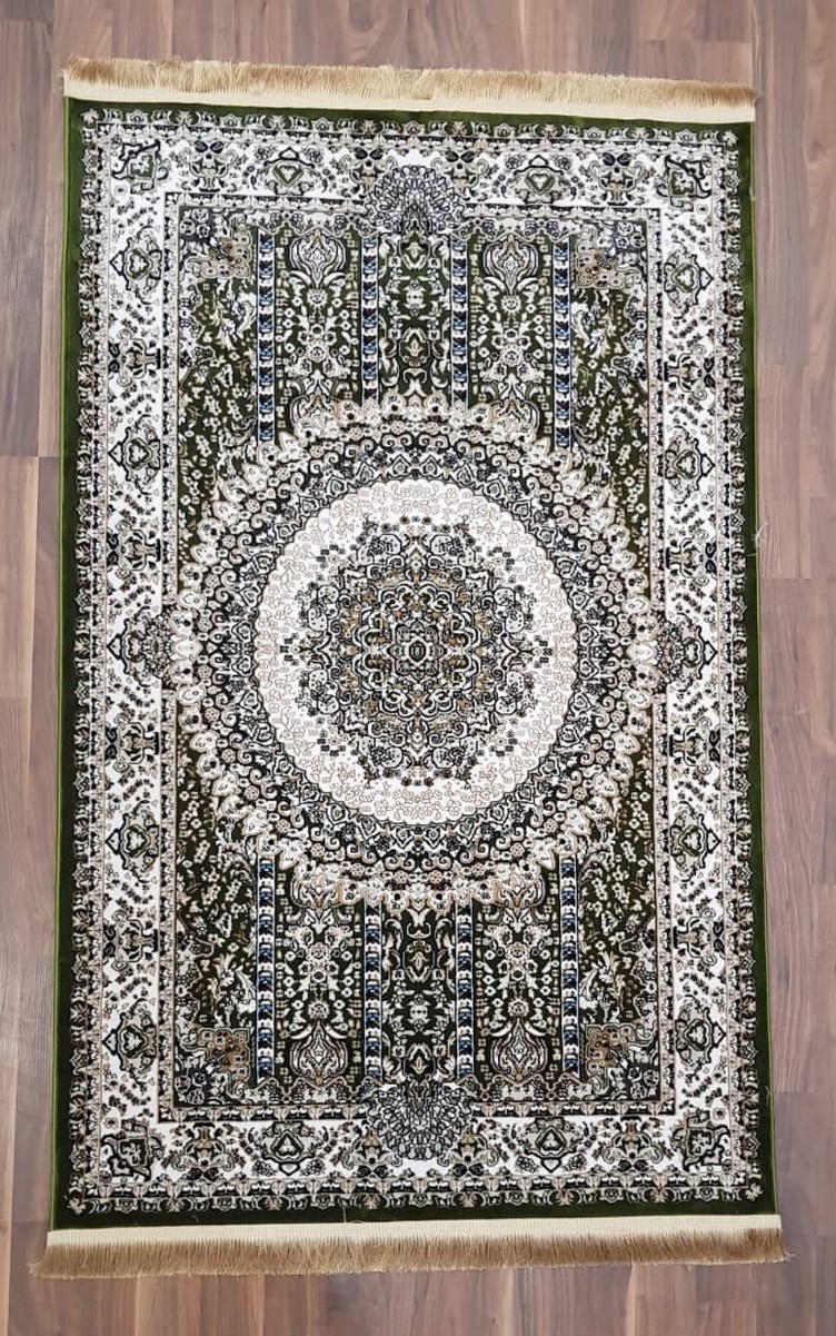 фото Ковер sofia rugs shiraz 8001 прямой зеленый 80x150