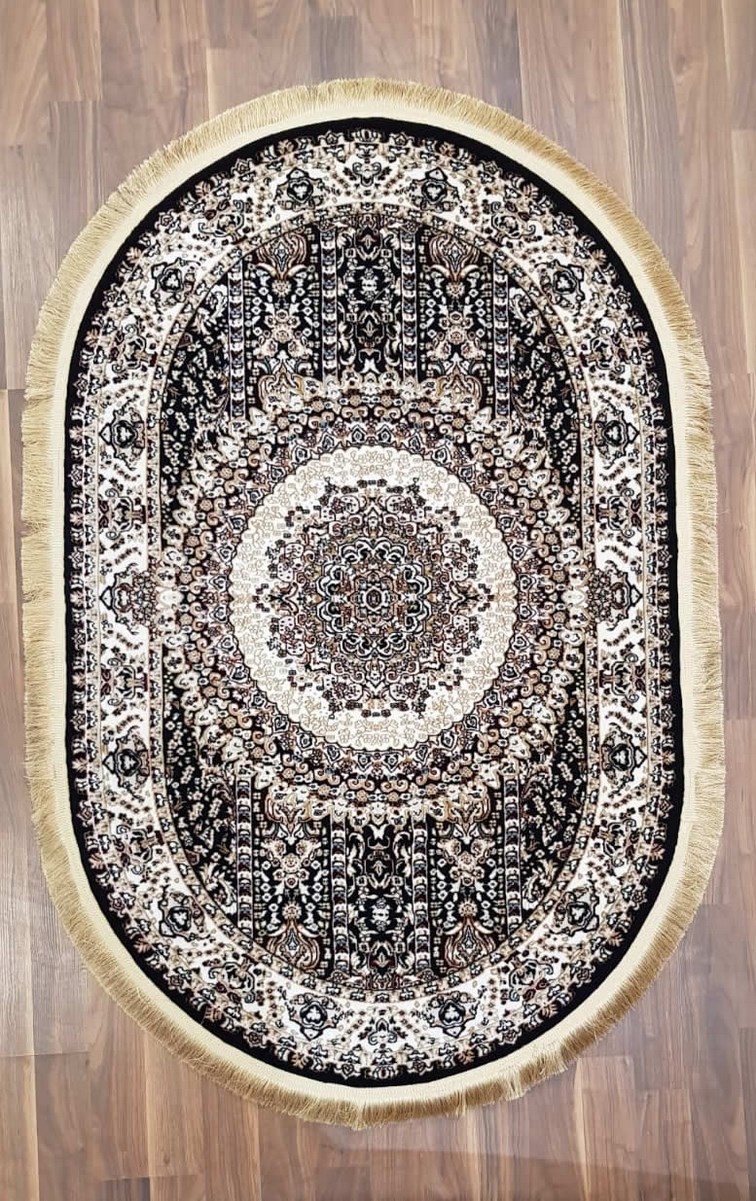 фото Ковер sofia rugs shiraz 8001 овал т.синий 120x180