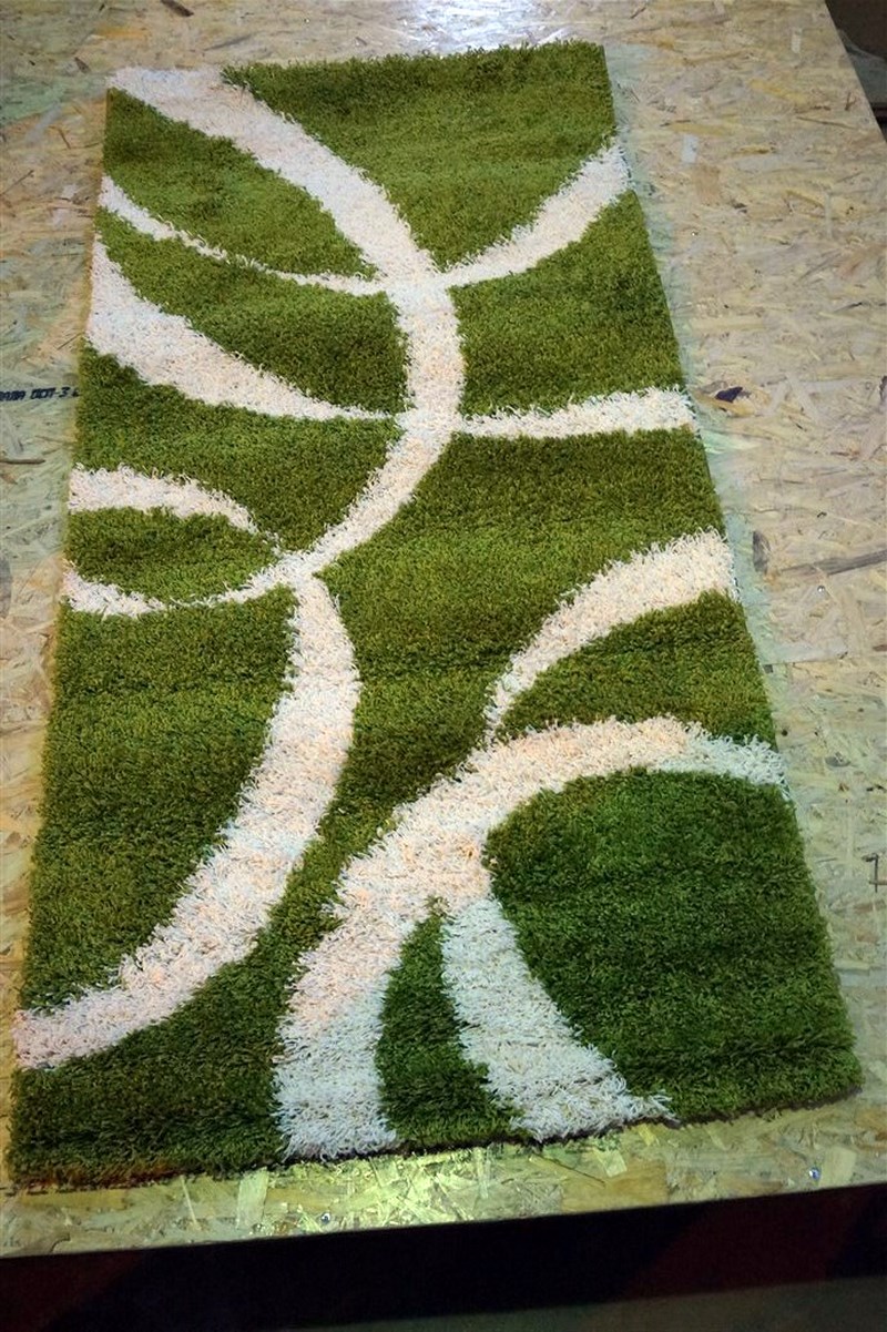

Ковер Sofia Rugs LIGHT SHAGGY 8018R прямой т.зеленый 200x400