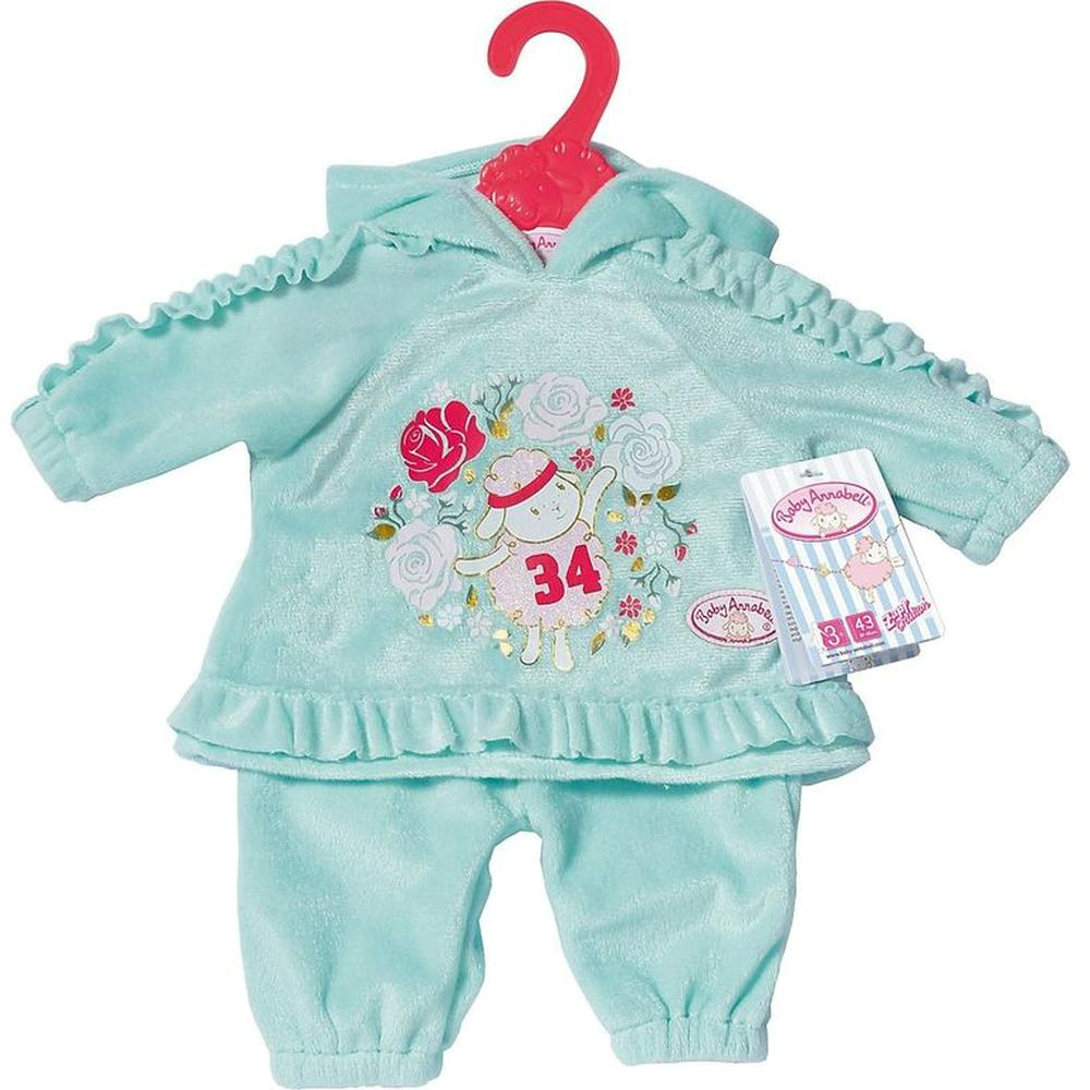 

Одежда Zapf Creation Baby Annabell Костюмчик 702-062, Бирюзовый, 702-062_702062