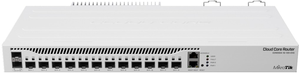 Коммутатор MIKROTIK CCR2004-1G-12S+2XS White