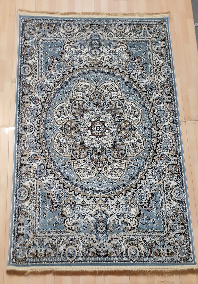 фото Ковер sofia rugs shiraz 8088 прямой голубой 150x300