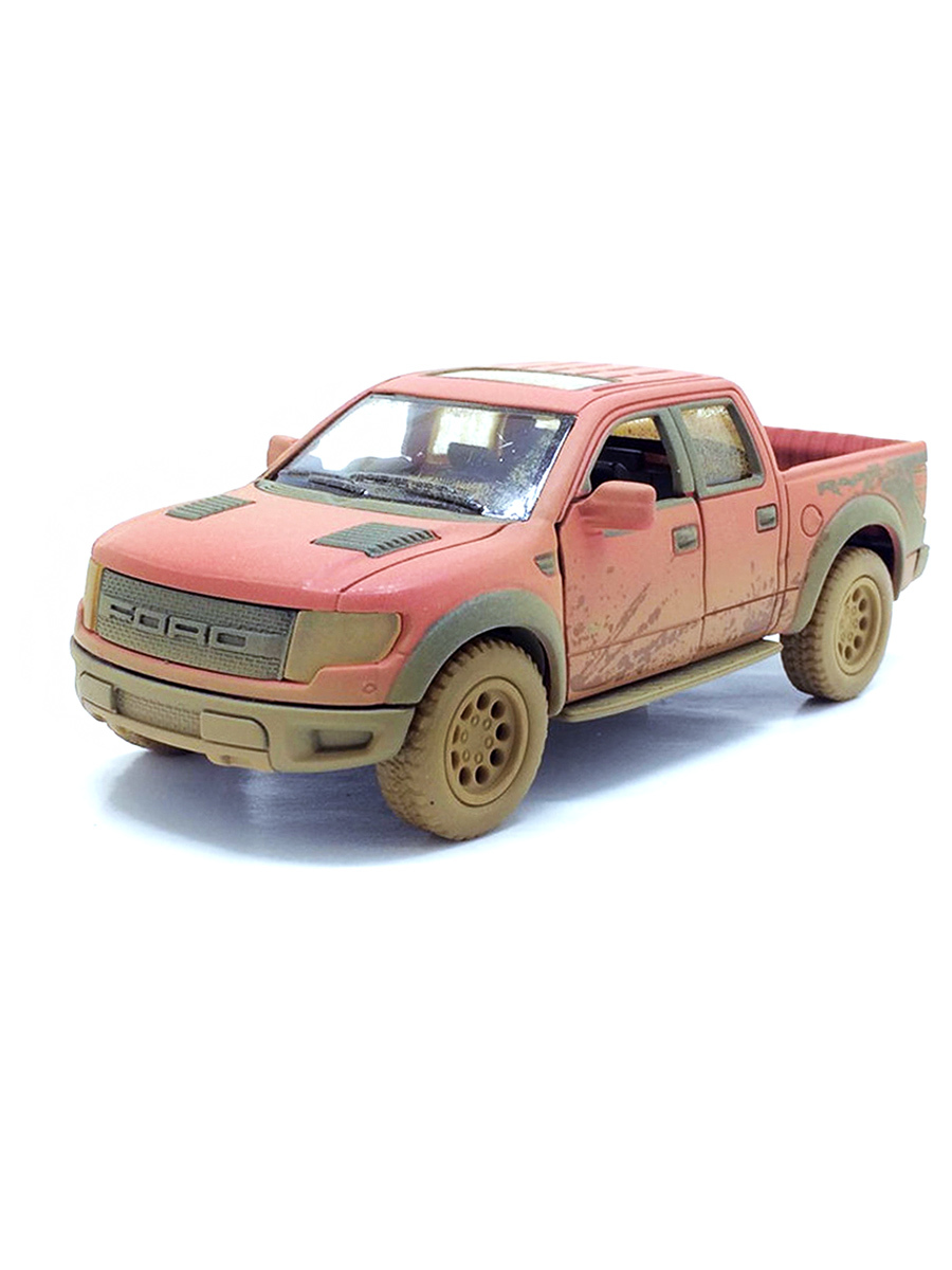 Модель машины Kinsmart Ford F-150 (Muddy) инерция 1:46 KT5365WY