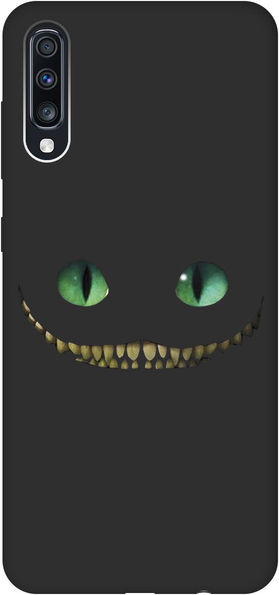 

Чехол на Samsung Galaxy A70/A70s с принтом "Cheshire Cat" черный, Черный;зеленый, 0