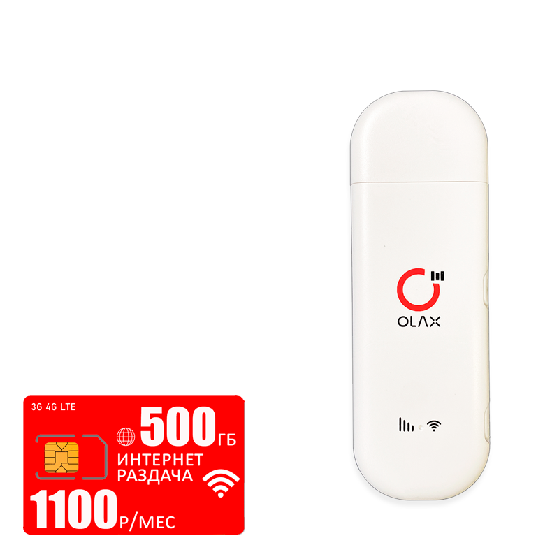 

Usb-модем Olax F90 (modem-f90-mtc-500gb-pro-sb), Белый, F90