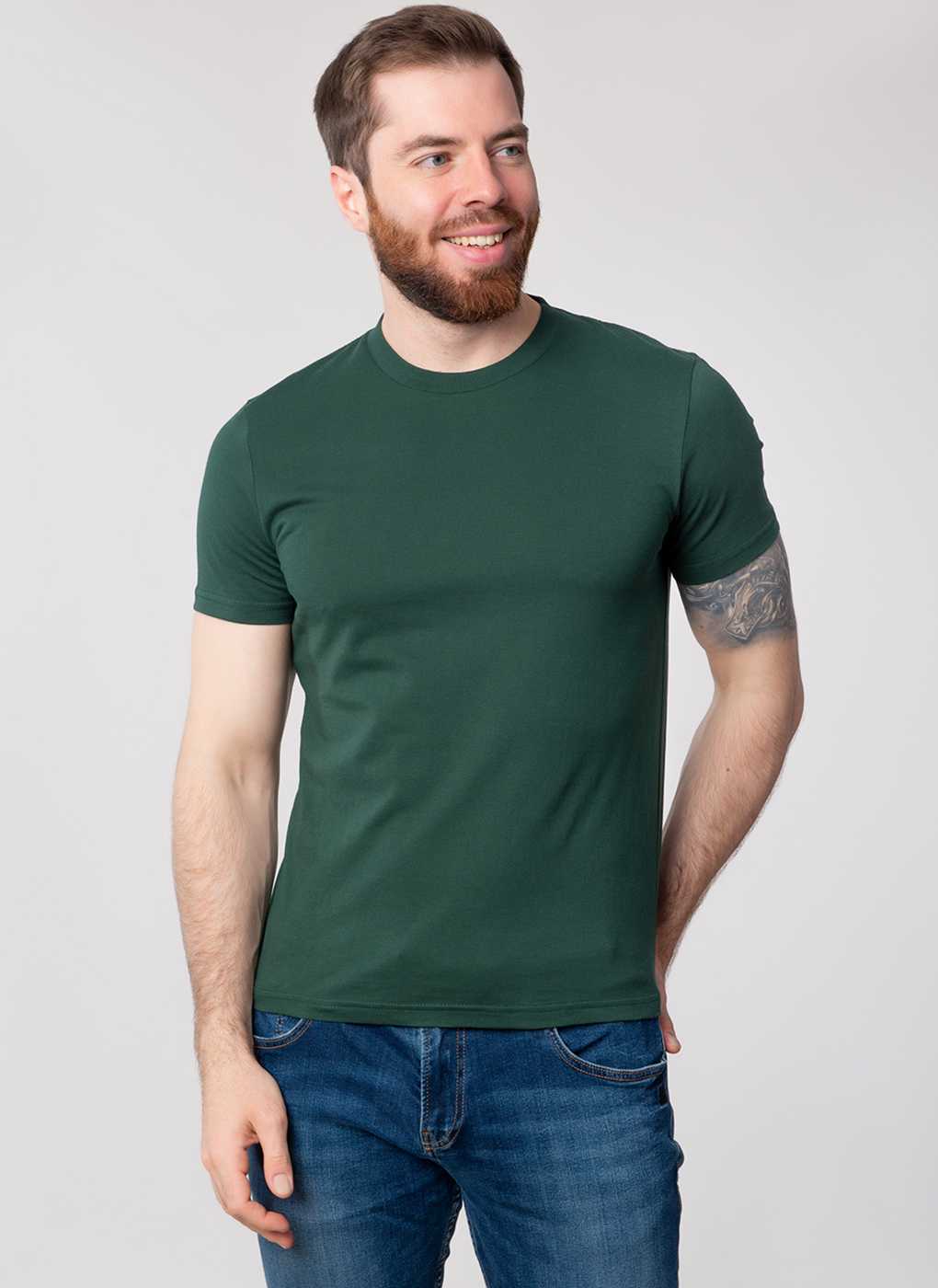 

Футболка мужская Каляев 61507 зеленая 54 RU, Зеленый, 61507