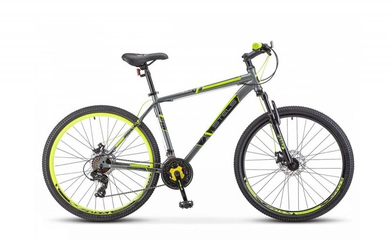 

Велосипед 29 Stels Navigator 900 D F020 (рама 21) (ГИДРАВЛИКА) Серый/желтый, Navigator 900 D F020