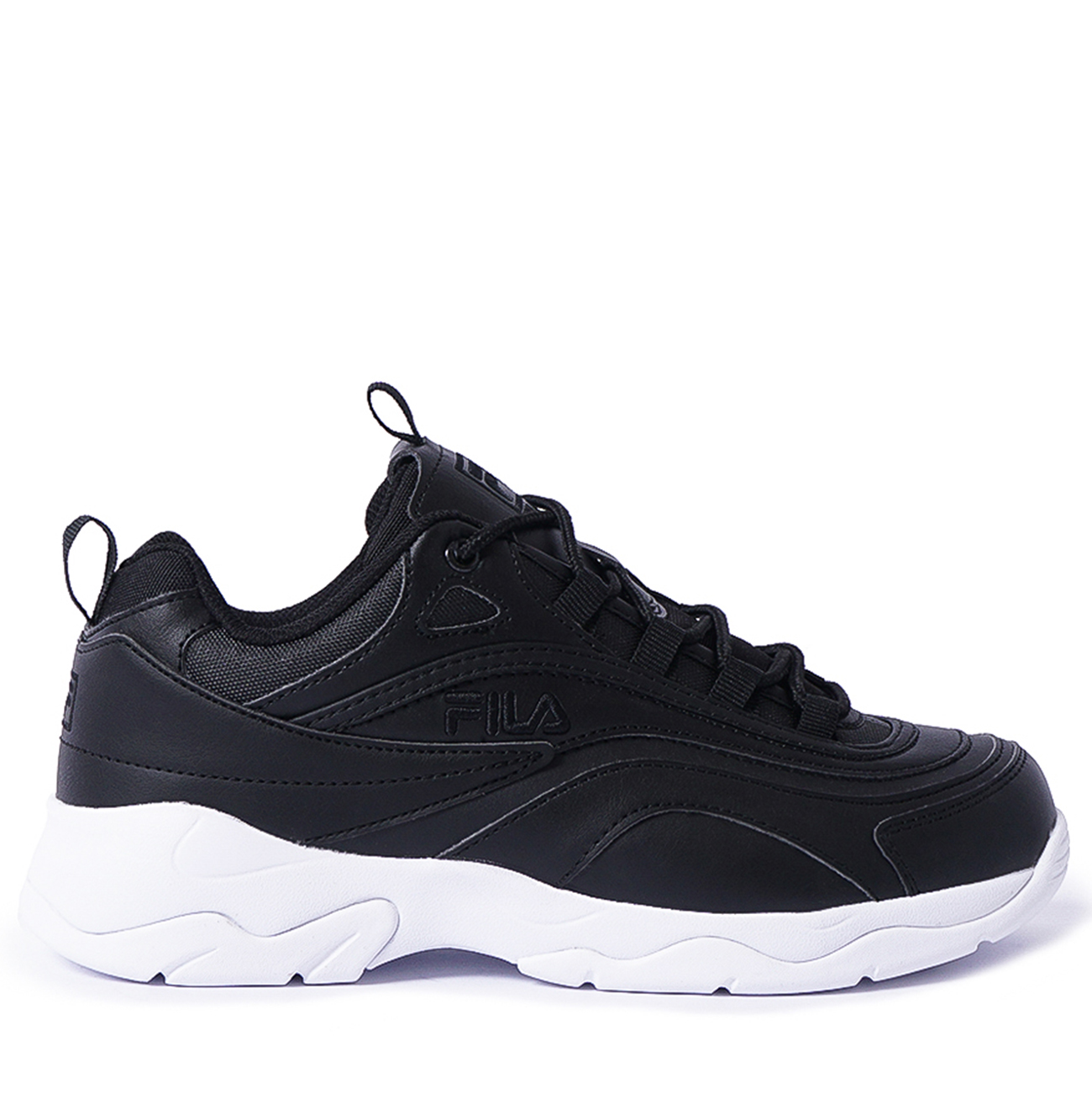 

Кроссовки мужские FILA RAY черные 44.5 EU, Черный, RAY