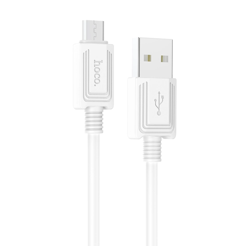 

Кабель micro usb - usb Hoco X73m 1 м белый, X73m