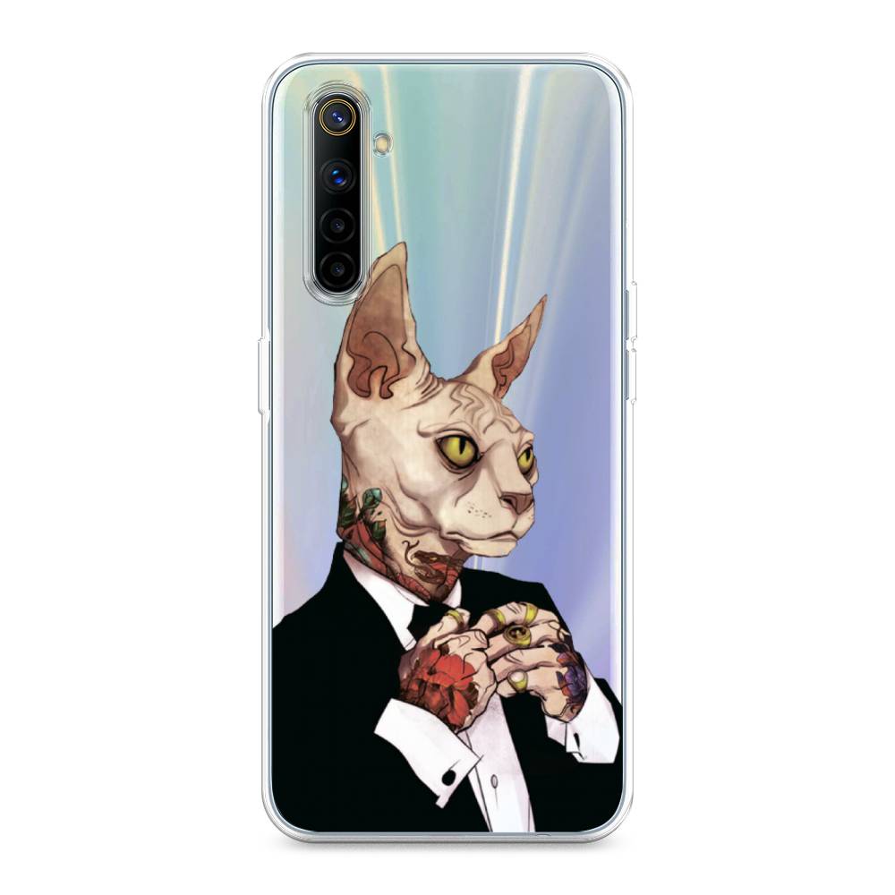 

Чехол Awog на Realme 6 "Татуированный сфинкс", Разноцветный, 252750-7