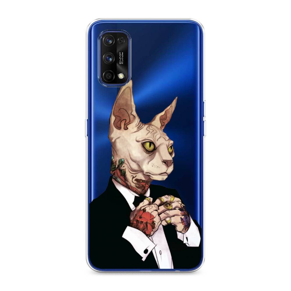 

Чехол Awog на Realme 7 Pro "Татуированный сфинкс", Разноцветный, 254050-7