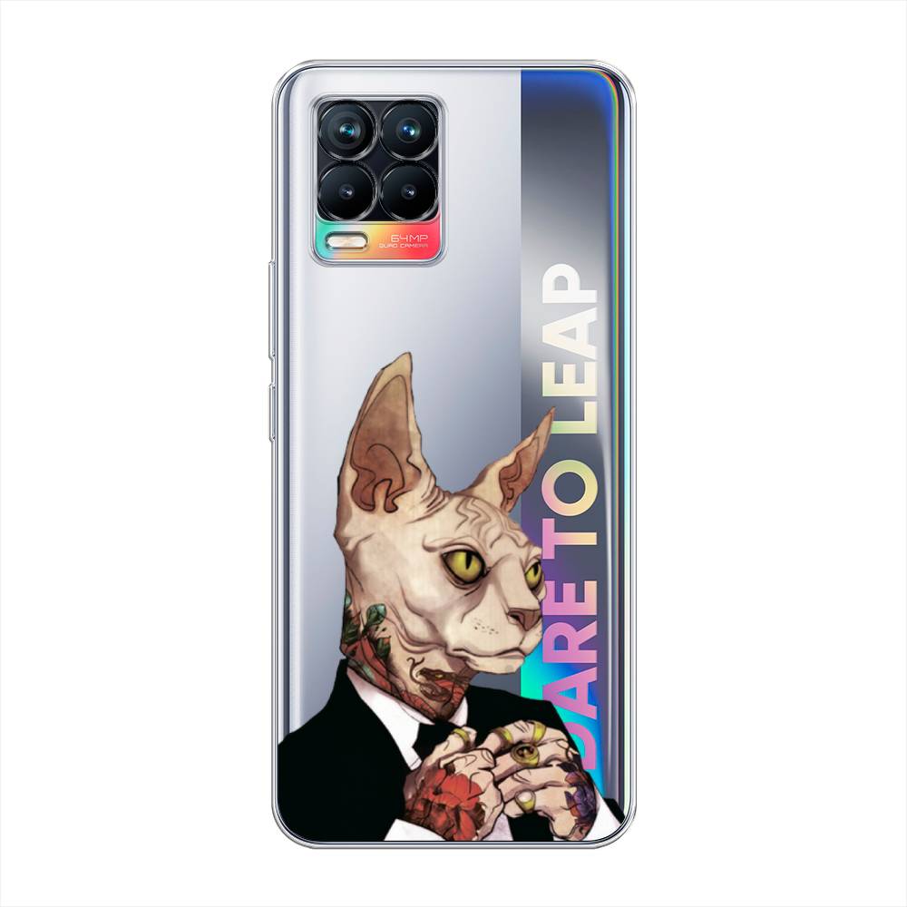 

Чехол Awog на Realme 8/8 Pro "Татуированный сфинкс", Разноцветный, 255450-7