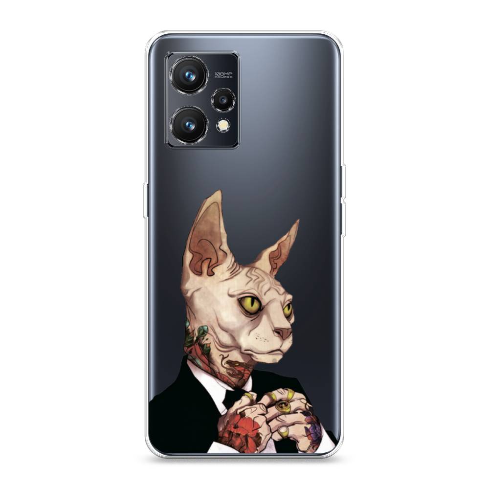 

Чехол Awog на Realme 9 "Татуированный сфинкс", Разноцветный, 257250-7