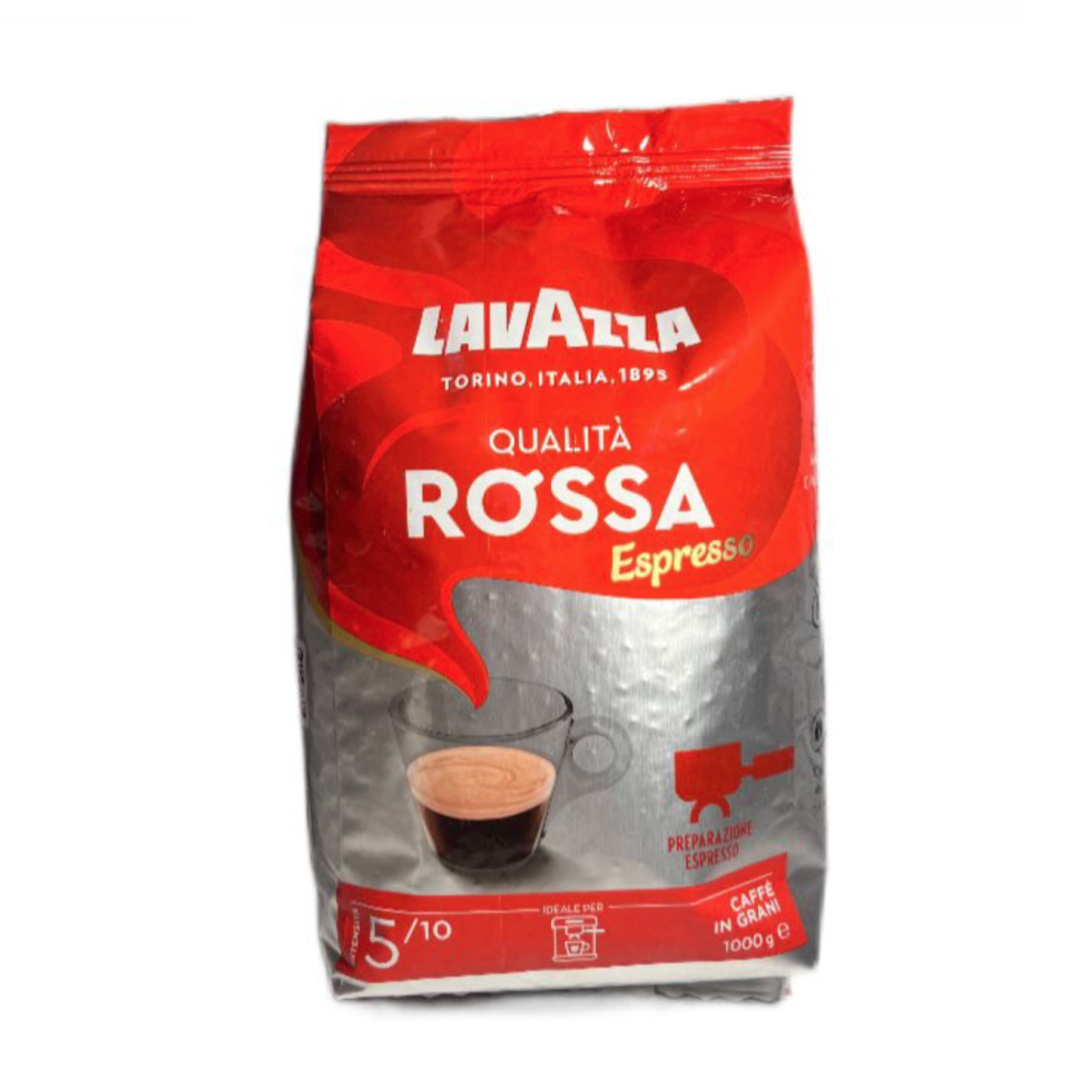 Кофе в зернах Lavazza Rosso preparazione espresso, 1 кг