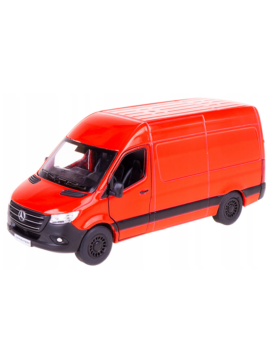 

Модель машины Kinsmart Mercedes-Benz Sprinter инерция 1:48 KT5426W