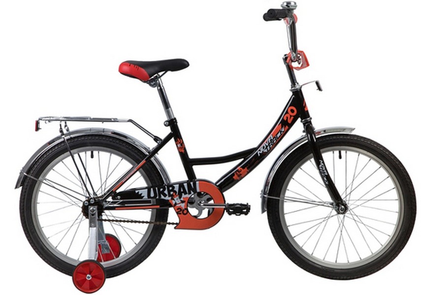 

Велосипед NOVATRACK 16 URBAN чёрный,