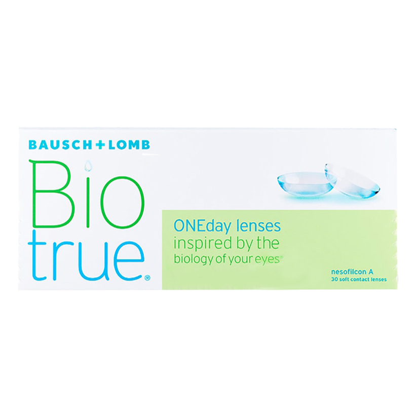 

Контактные линзы Biotrue Oneday однодневные R 8,6 D -1,75 30 шт