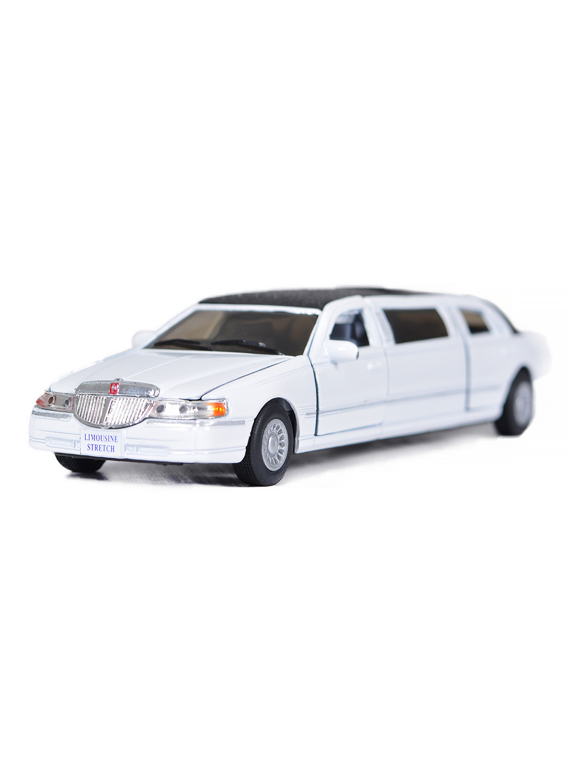 

Модель машины Kinsmart Lincoln Town Car Stretch Limousine инерция 1:38 KT7001W