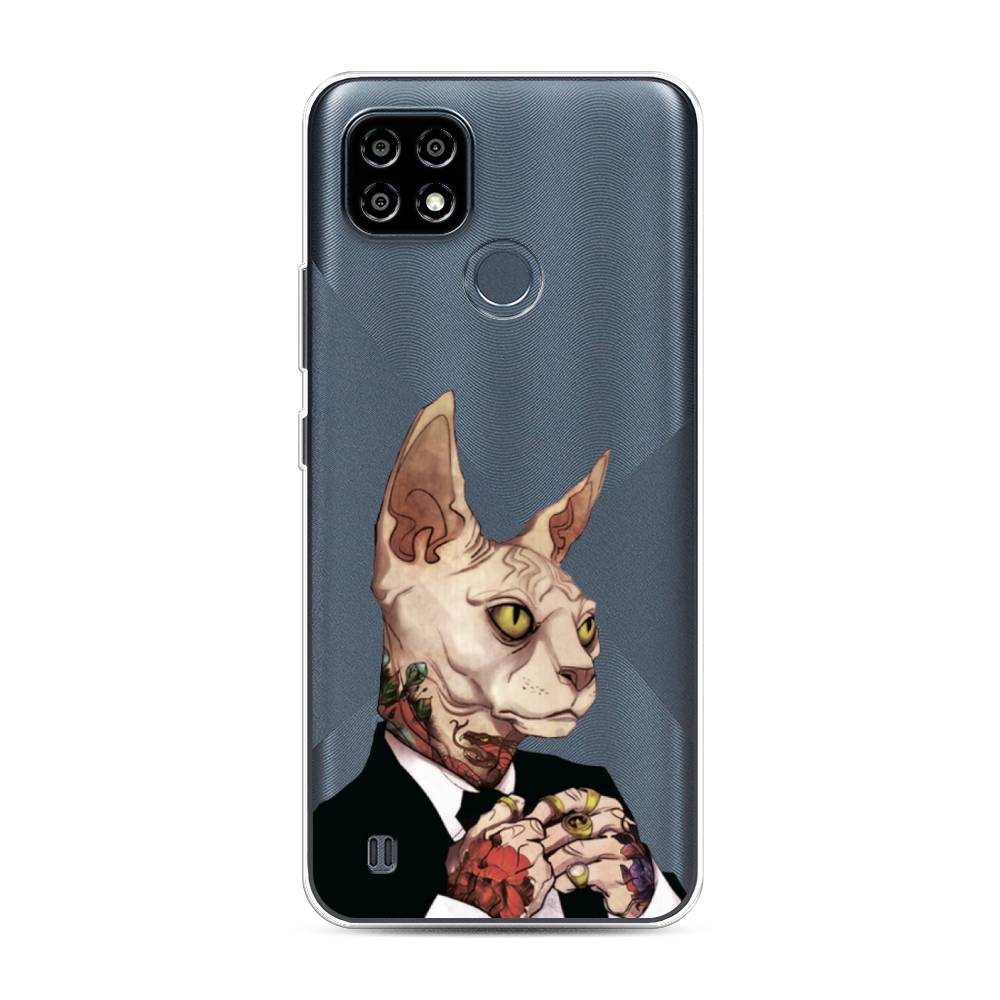 

Чехол Awog на Realme C21Y/C25Y "Татуированный сфинкс", Разноцветный, 256850-7