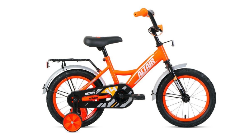 

Велосипед 14 FORWARD ALTAIR KIDS 2022 яркий/оранжевый/белый