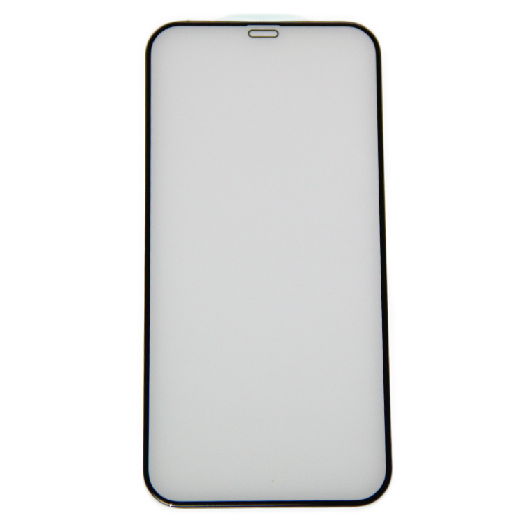 

Защитное стекло для iPhone 12, iPhone 12 Pro (полное покрытие 2.5D) <черный>