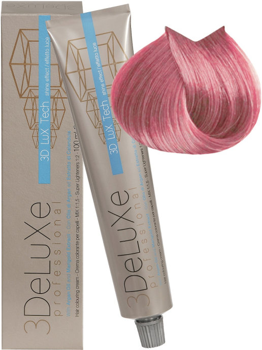Крем-краска 3DELUXE Professional для волос Микстон Розовый
