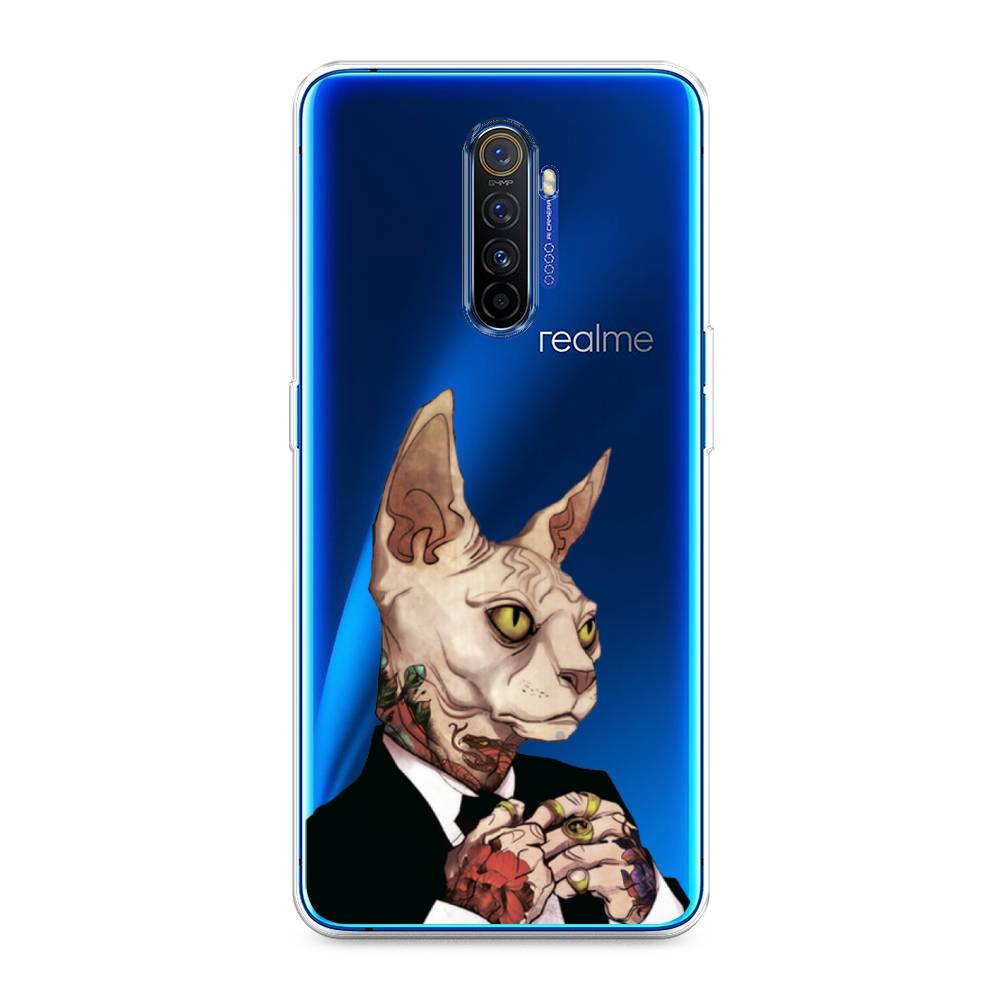 

Чехол Awog на Realme X2 Pro "Татуированный сфинкс", Разноцветный, 251750-7