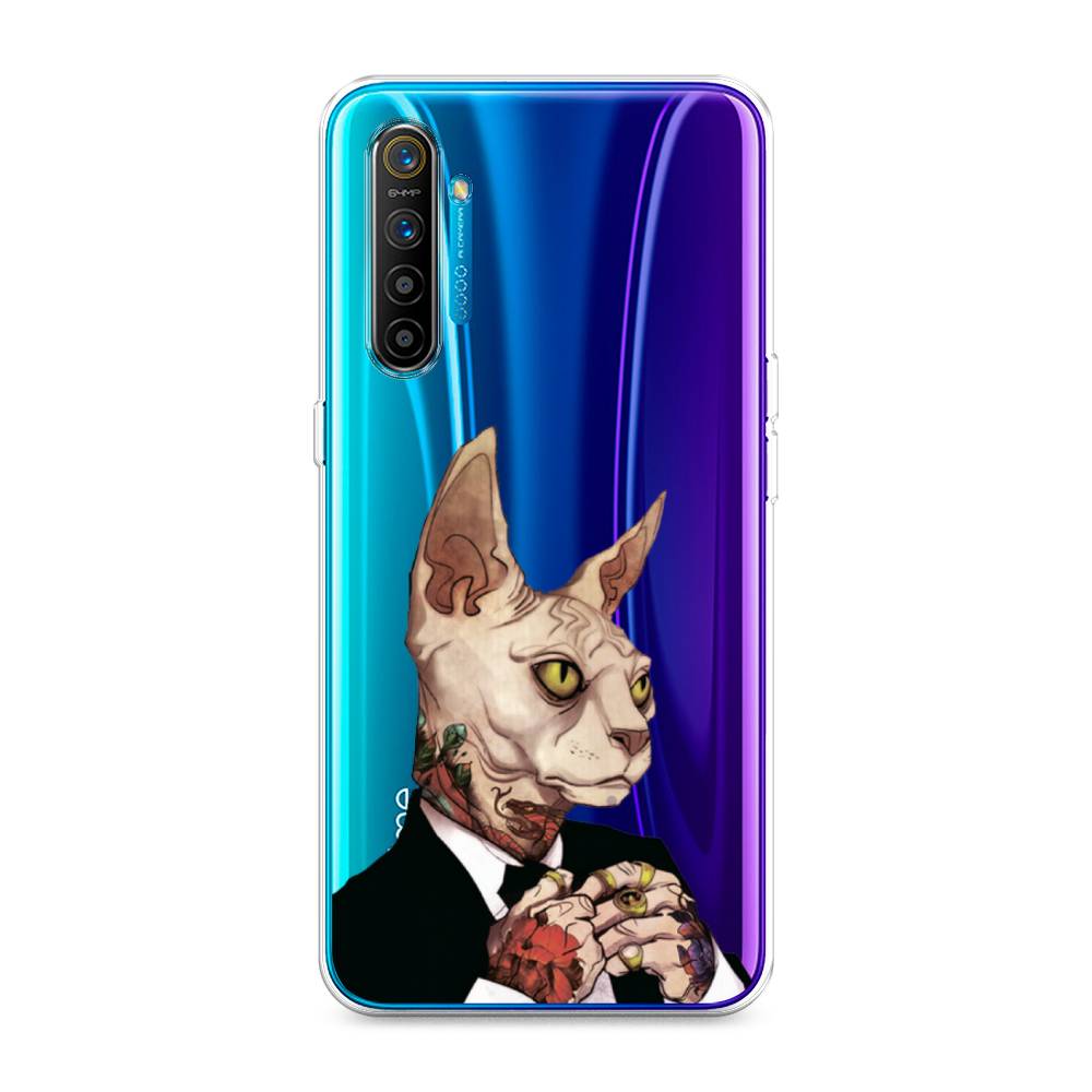 

Чехол Awog на Realme XT "Татуированный сфинкс", Разноцветный, 251450-7