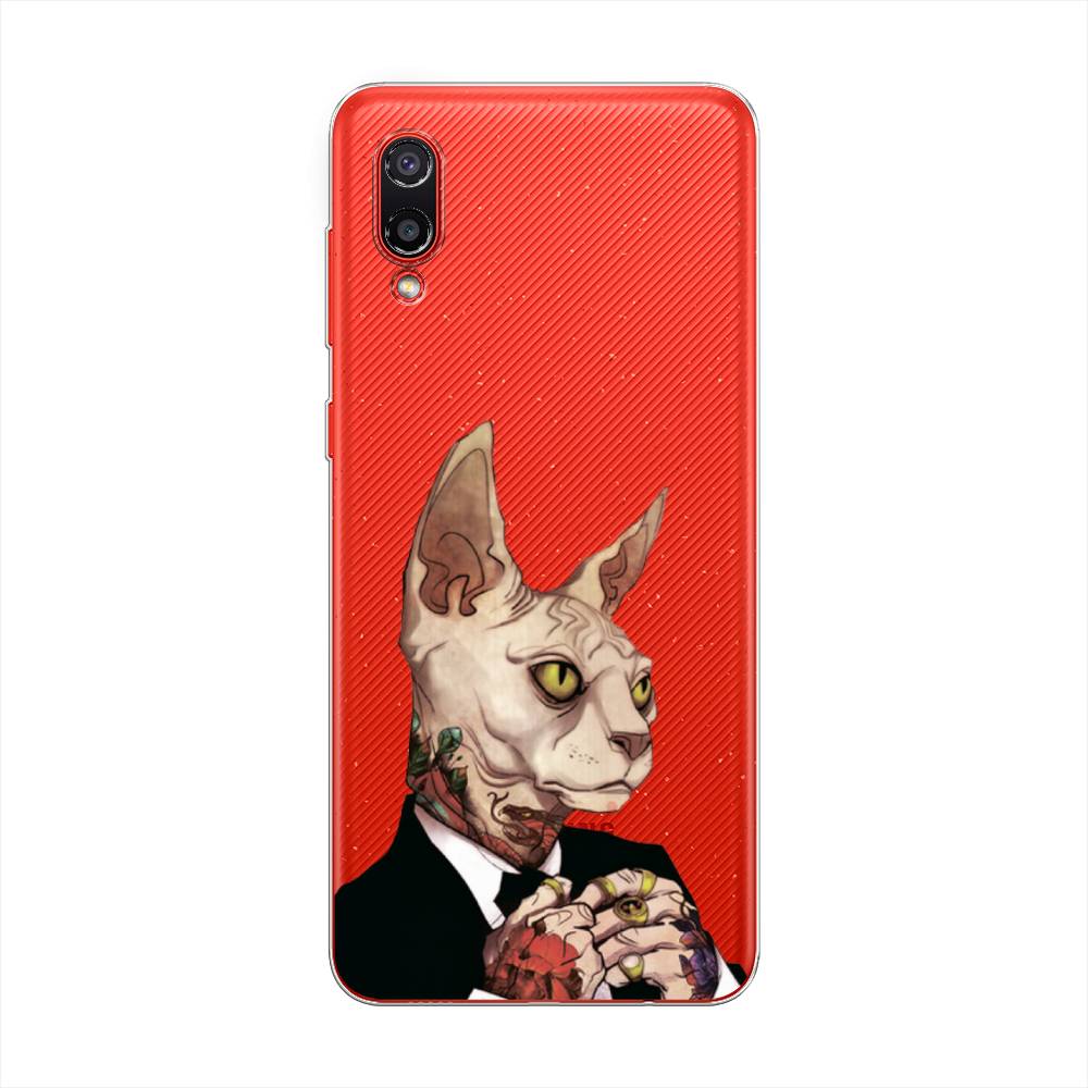

Чехол Awog на Samsung Galaxy A02 / Самсунг A02 "Татуированный сфинкс", Разноцветный, 2102550-7